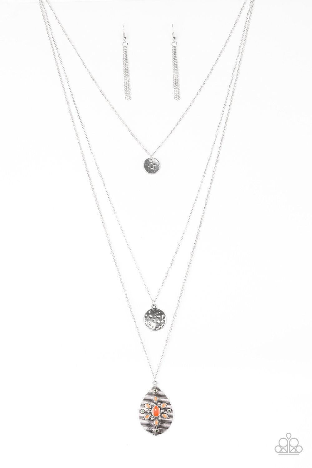 Paparazzi Necklace ~ Sedona Summers - Orange