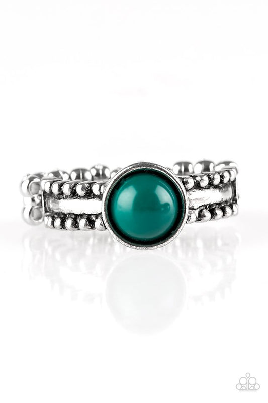 TREK and Field - Green - Paparazzi Ring Image