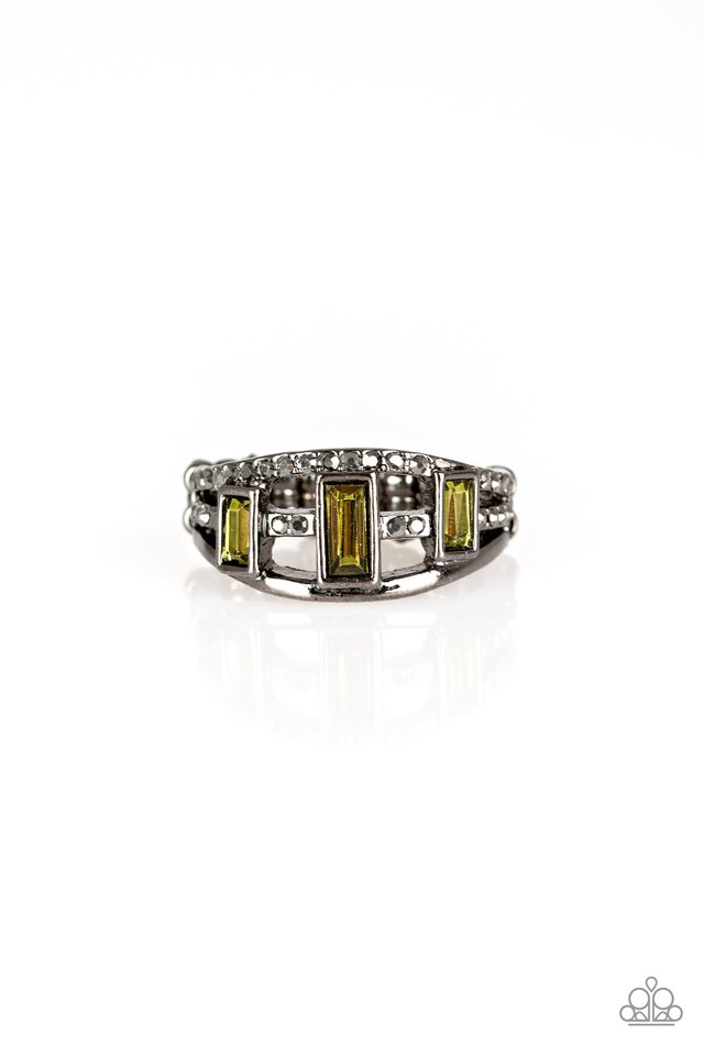 Noble Nova - Green - Paparazzi Ring Image
