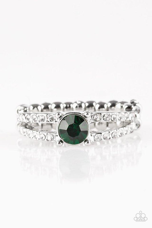 Paparazzi Ring ~ Dream Sparkle - Green