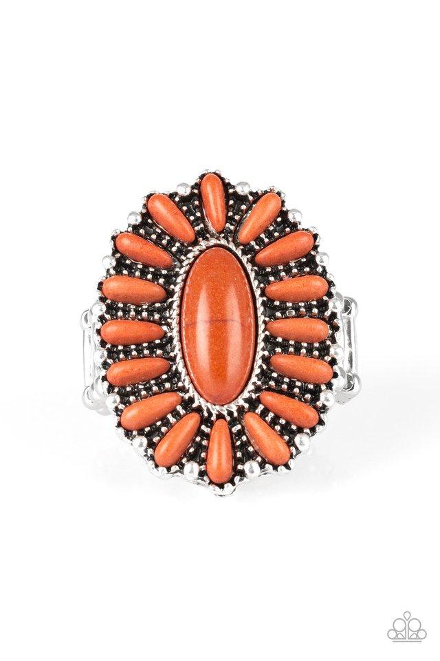 Paparazzi Ring ~ Cactus Cabana - Orange