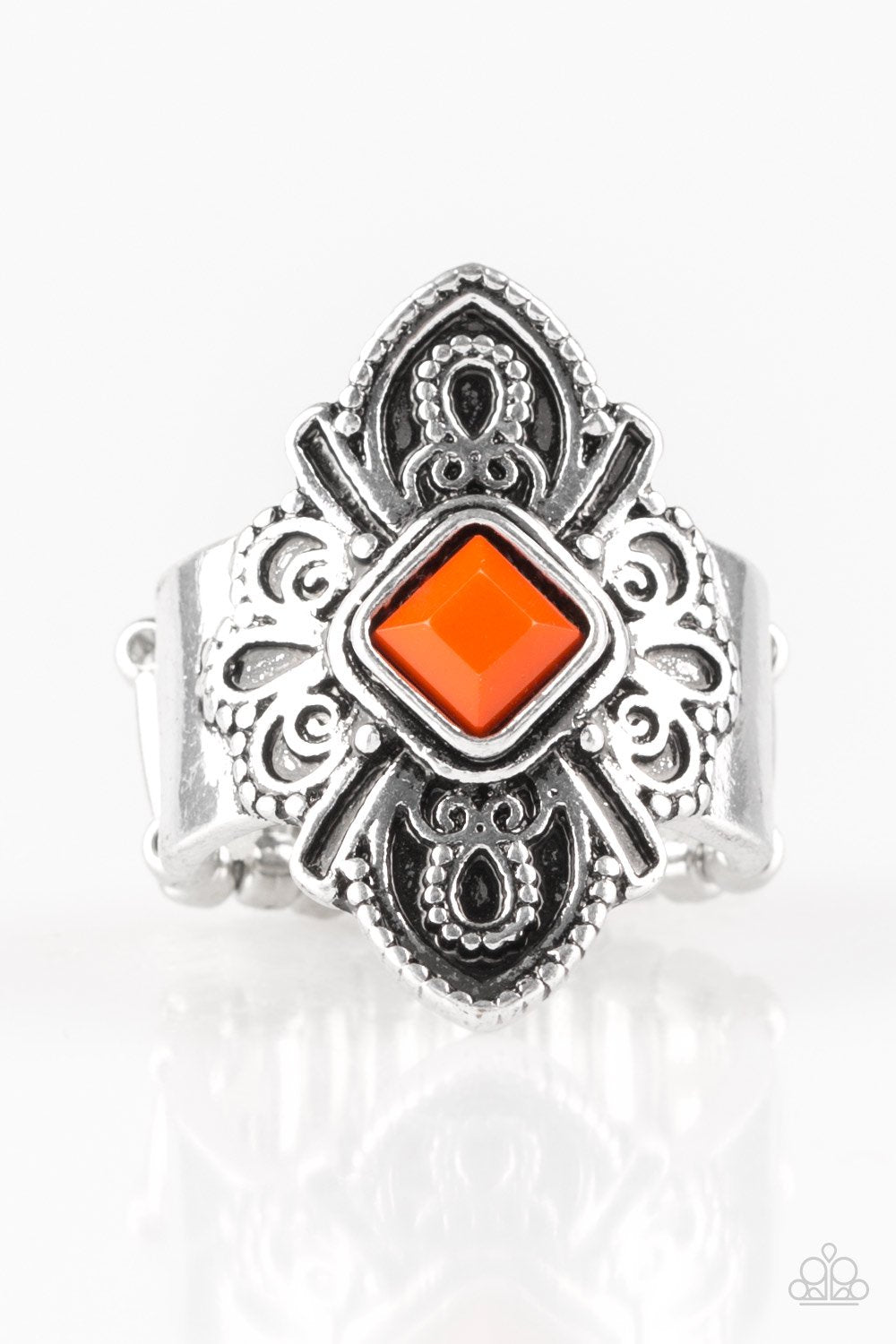 Paparazzi Ring ~ Impressive TREK Record - Orange