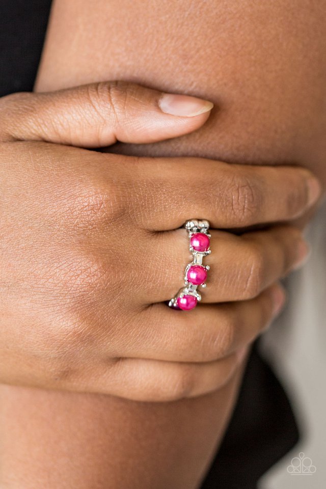 More Or PRICELESS - Pink - Paparazzi Ring Image