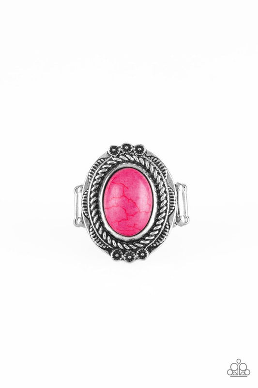 Tumblin Tumbleweeds - Pink - Paparazzi Ring Image