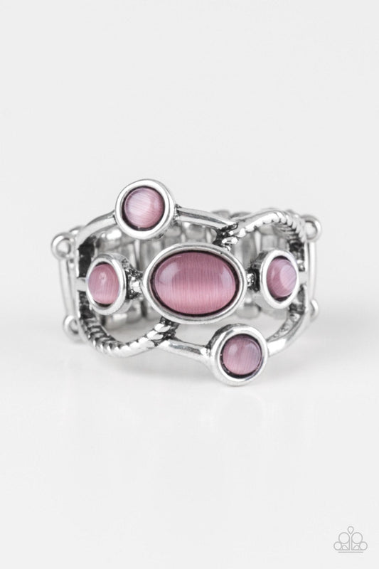 Paparazzi Ring ~ Moon Mood - Purple
