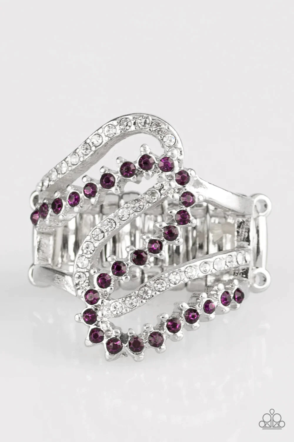 Paparazzi Ring ~ Make Waves - Purple