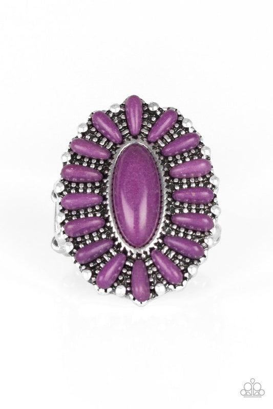 Cactus Cabana - Purple - Paparazzi Ring Image