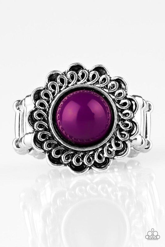 Paparazzi Ring ~ Garden Stroll - Purple