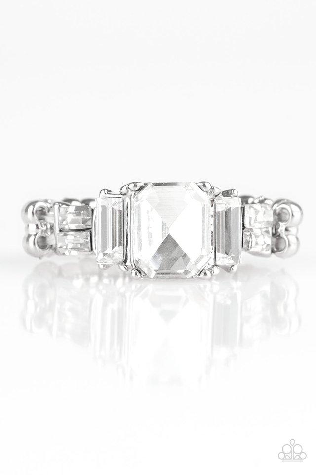 Paparazzi Ring ~ Born To Rule - White