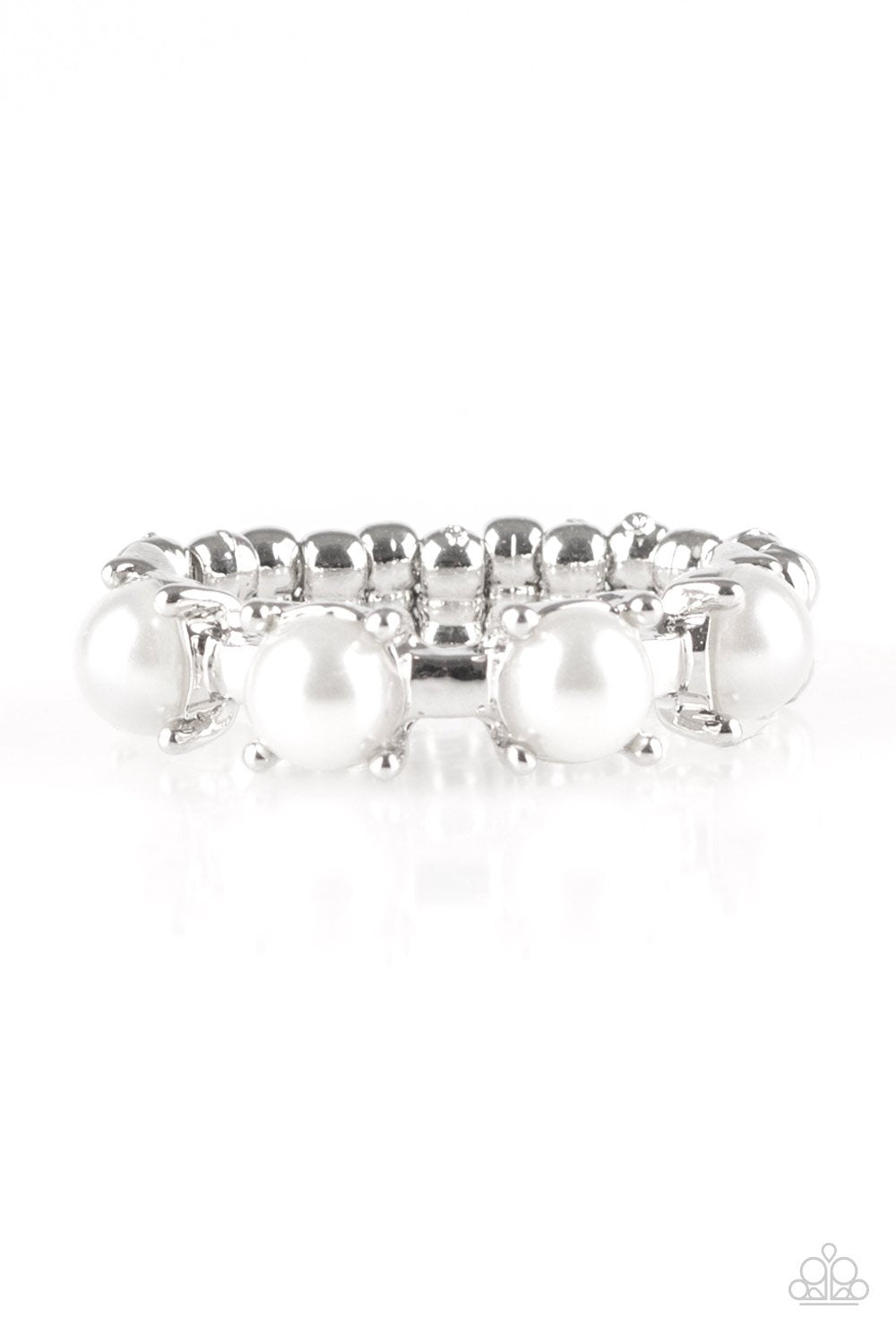 Paparazzi Ring ~ More Or PRICELESS - White