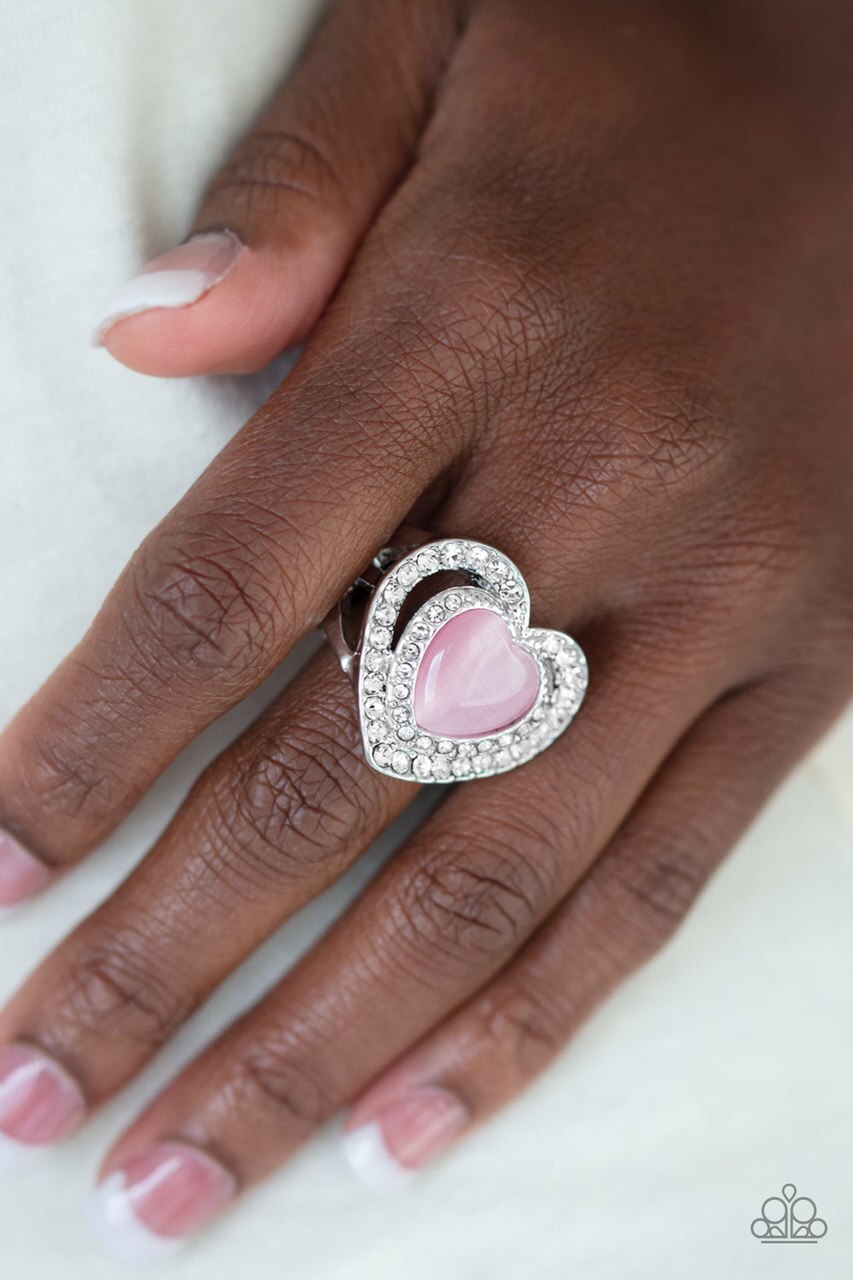 Paparazzi Ring ~ What The Heart Wants - Pink