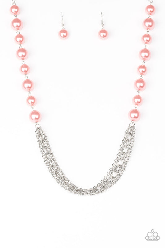 Paparazzi Necklace ~ Runaway Bridesmaid - Orange