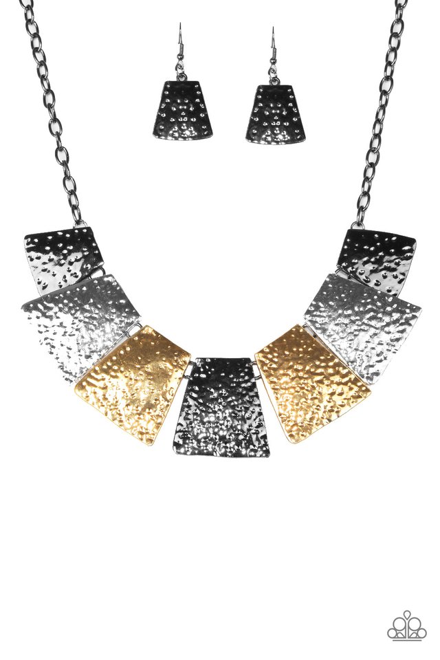 Here Comes The Huntress - Multi - Paparazzi Necklace Image
