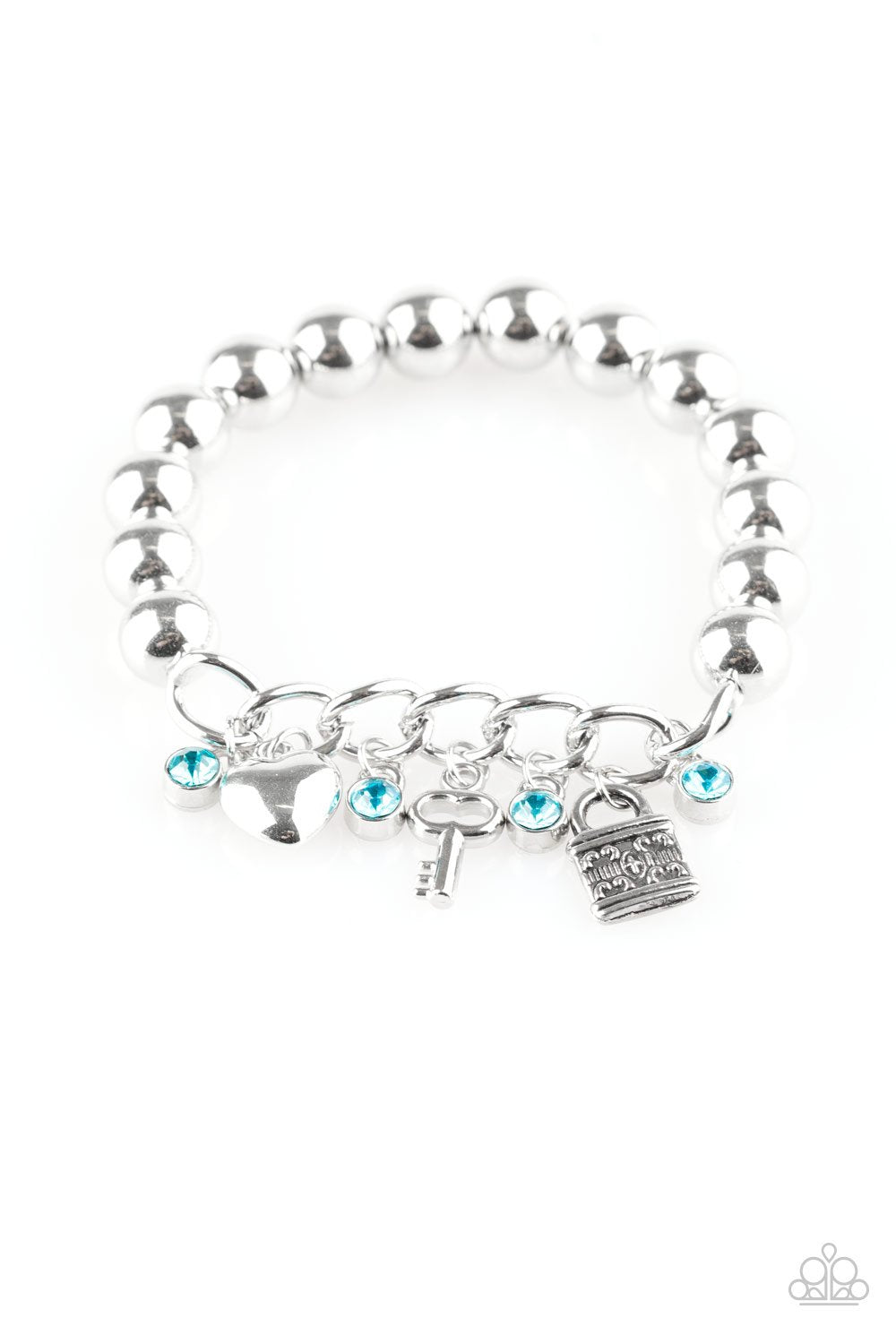 Paparazzi Bracelet ~ Feelin Flirtatious - Blue