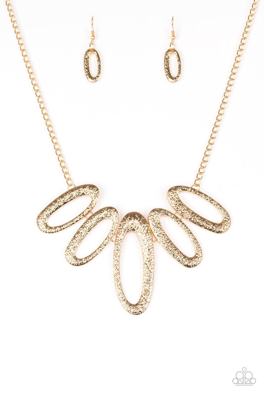 Paparazzi Necklace ~ Easy, TIGRESS! - Gold