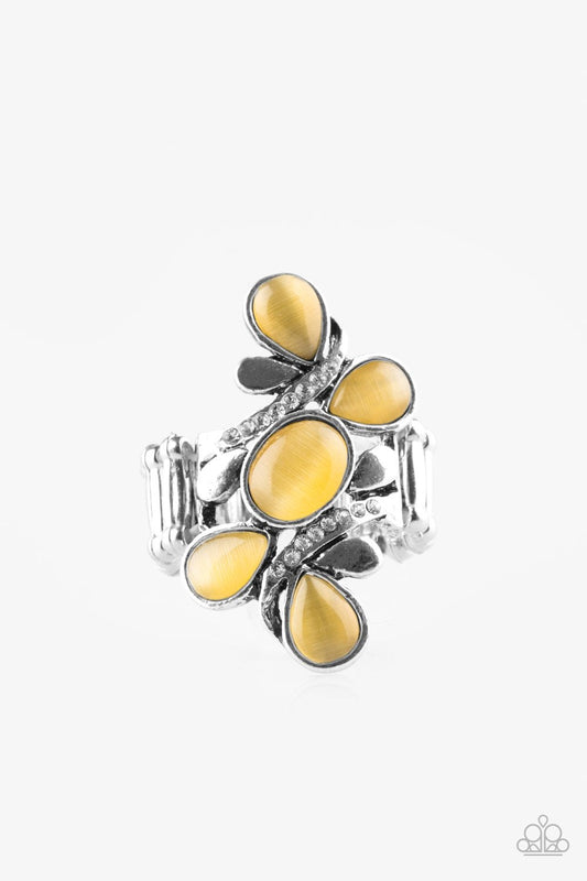 Paparazzi Ring ~ Bliss Out - Yellow