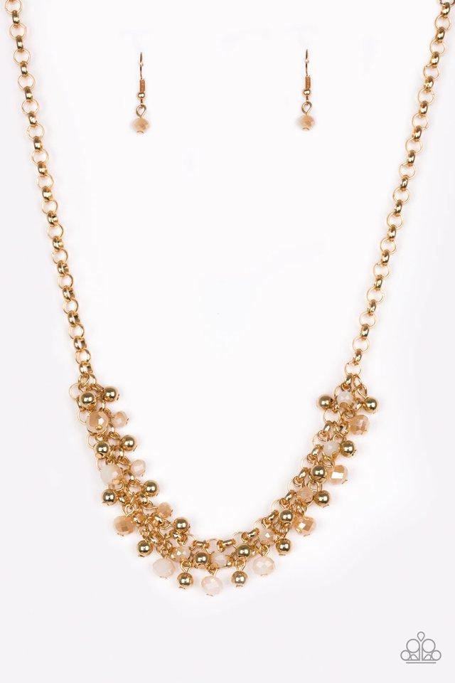 Paparazzi Necklace ~ Trust Fund Baby - Gold