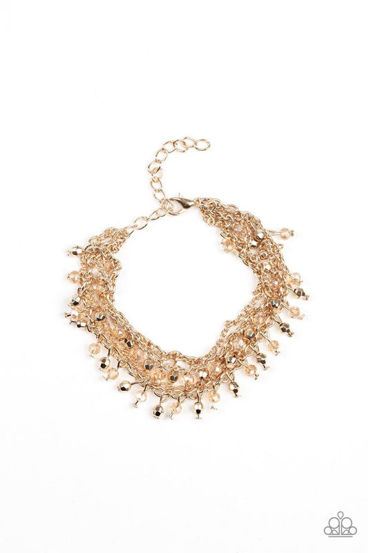 Cash Confidence - Gold - Paparazzi Bracelet Image
