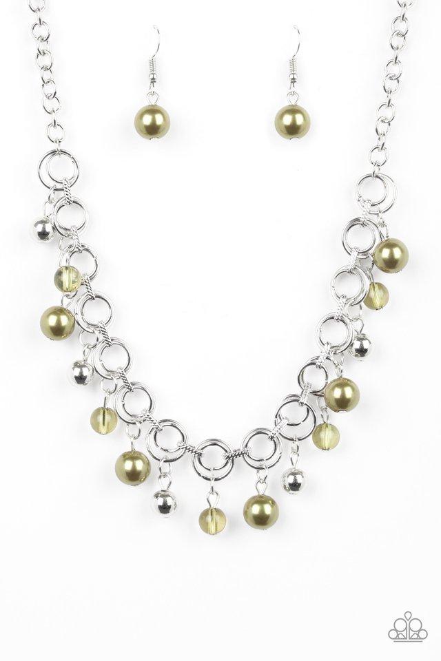 Paparazzi Necklace ~ Fiercely Fancy - Green