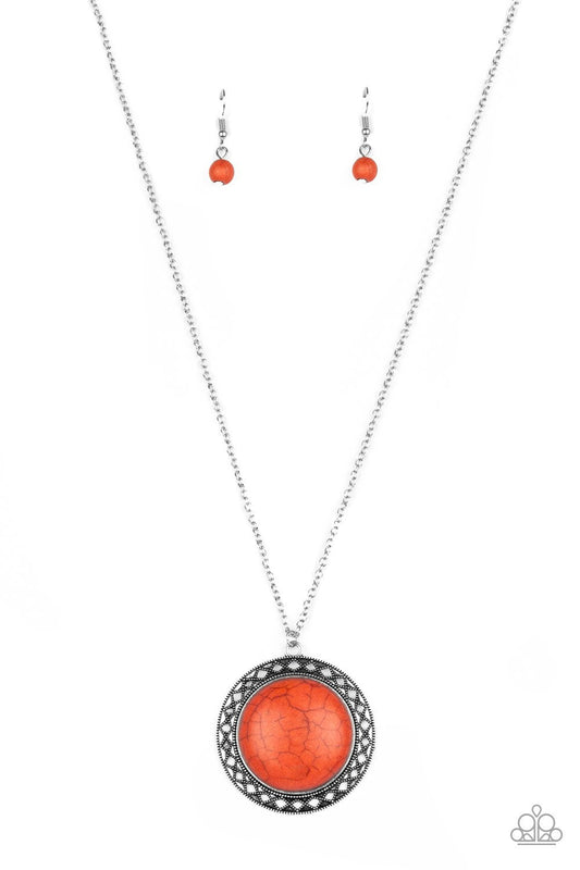 Paparazzi Necklace ~ Run Out Of RODEO - Orange