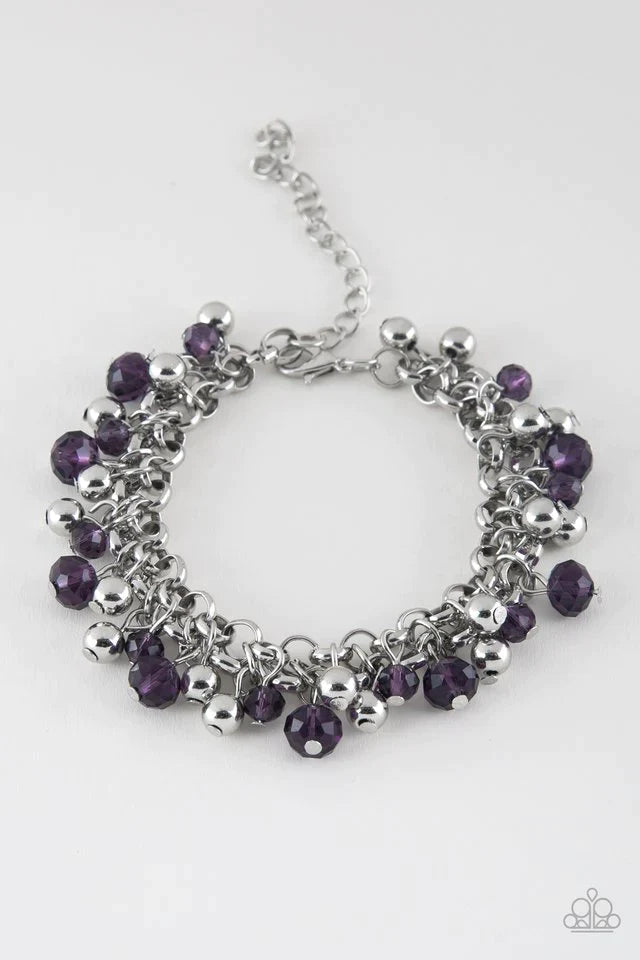 Paparazzi Bracelet ~ Just For The FUND Of It! - Purple