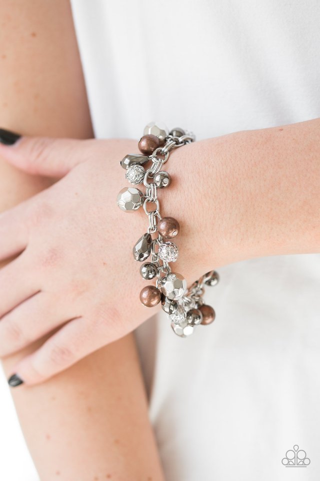 Invest In This - Silver - Paparazzi Bracelet Image