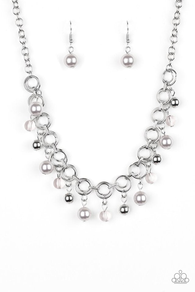 Fiercely Fancy - Silver - Paparazzi Necklace Image