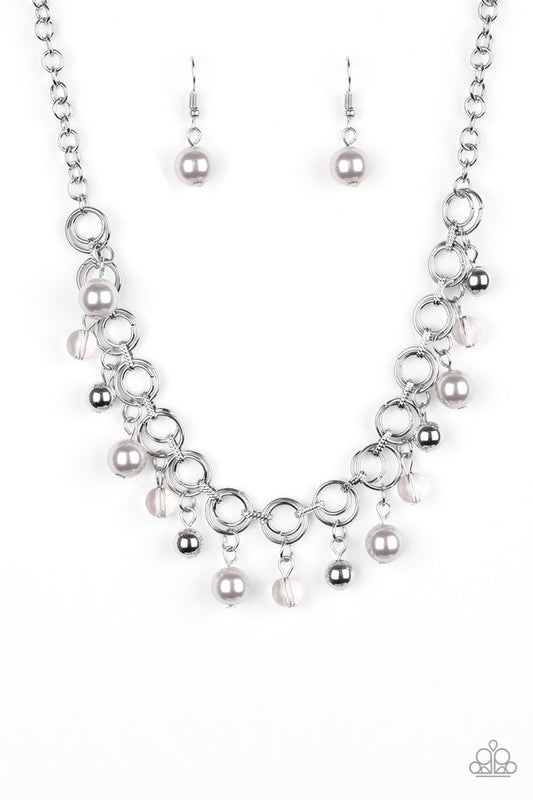 Fiercely Fancy - Silver - Paparazzi Necklace Image