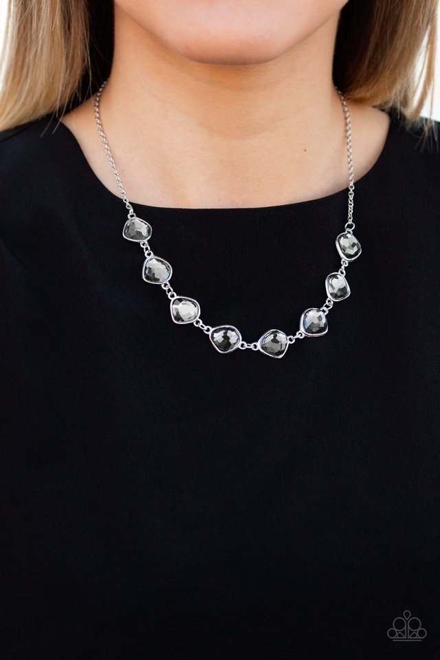 The Imperfectionist - Silver - Paparazzi Necklace Image
