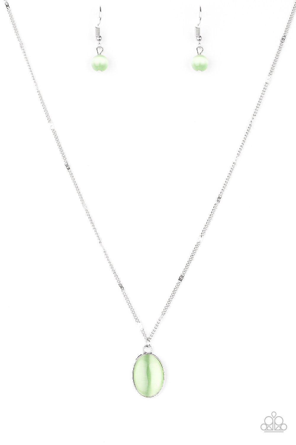 Paparazzi Necklace ~ Summer Cool - Green