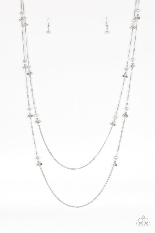 Ultrawealthy - Silver - Paparazzi Necklace Image