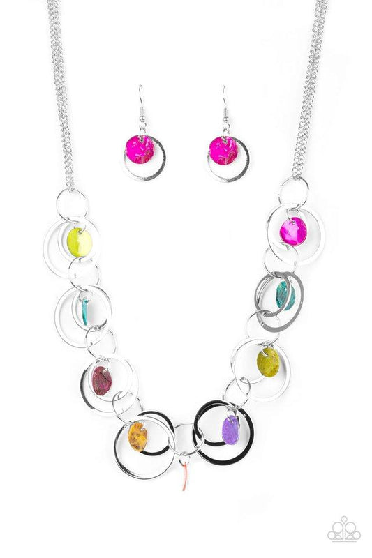 Paparazzi Necklace ~ A Hot SHELL-er - Multi