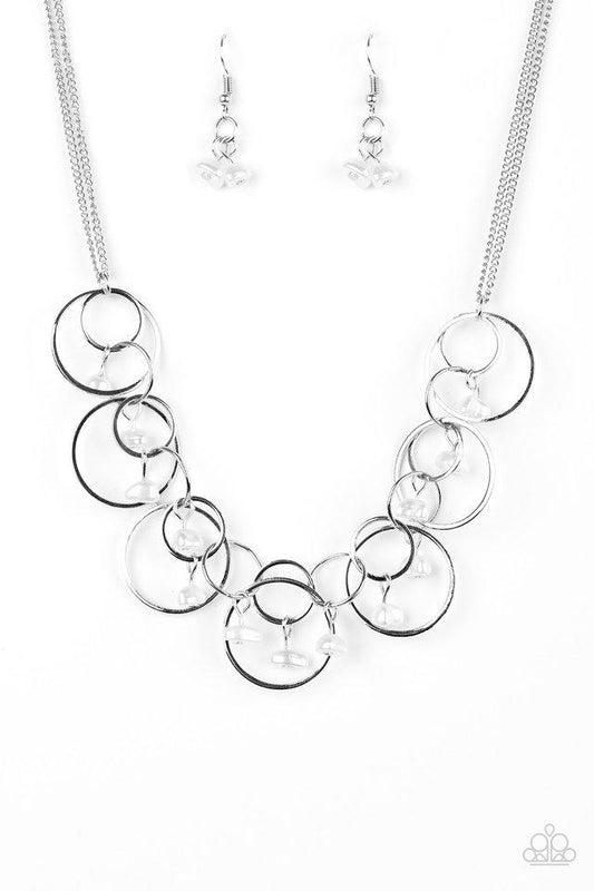 Paparazzi Necklace ~ Seafront Scene - White