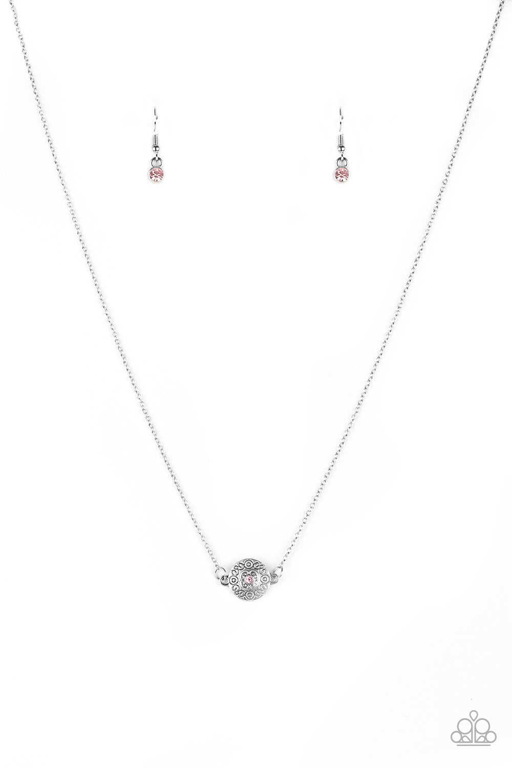 Paparazzi Necklace ~ Pristinely Pasadena - Pink