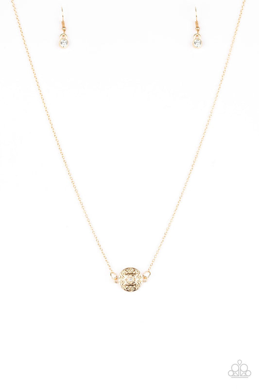 Paparazzi Necklace ~ Pristinely Pasadena - Gold
