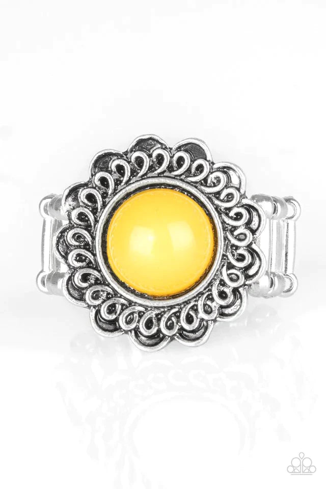 Paparazzi Ring ~ Garden Stroll - Yellow