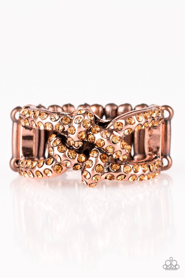 Can Only Go UPSCALE From Here - Copper - Paparazzi Ring Image