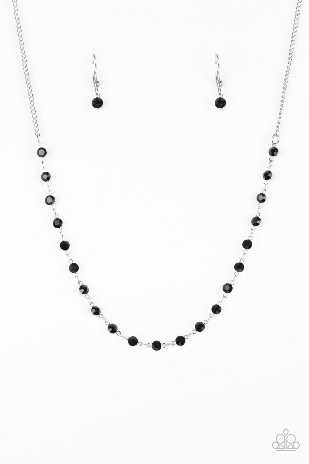 Paparazzi Necklace ~ Party Like A Princess - Black