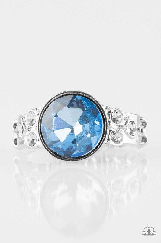 Paparazzi Ring ~ Poshly Pampered - Blue
