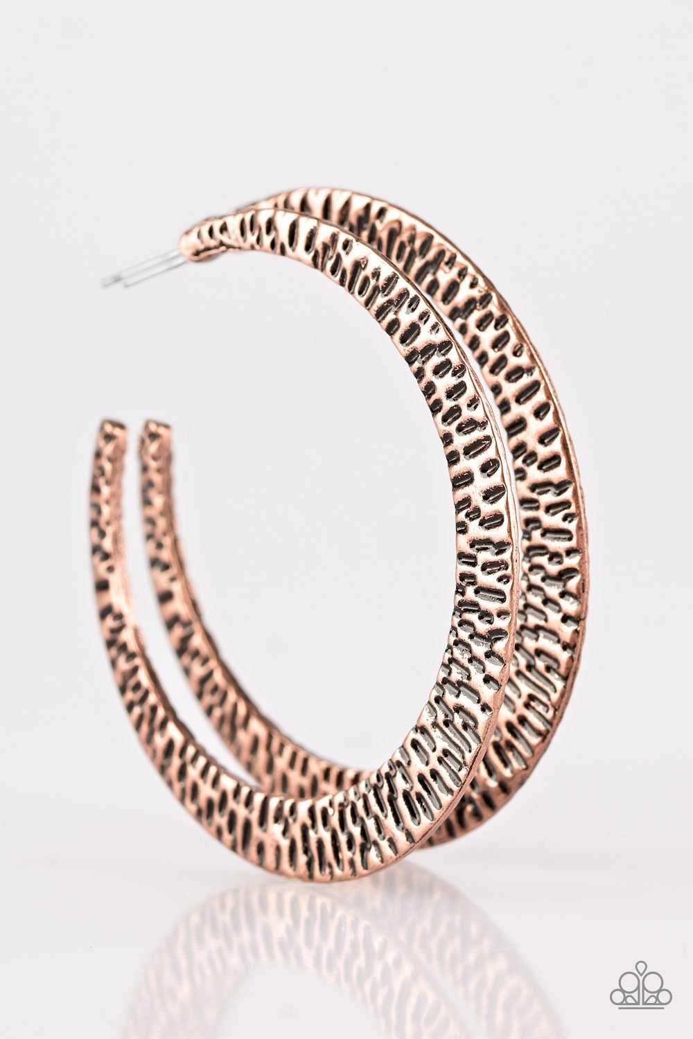 Paparazzi Earring ~ BEAST Friends Forever - Copper