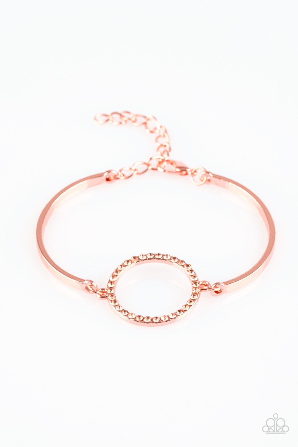 Paparazzi Bracelet ~ Center Of Couture - Copper