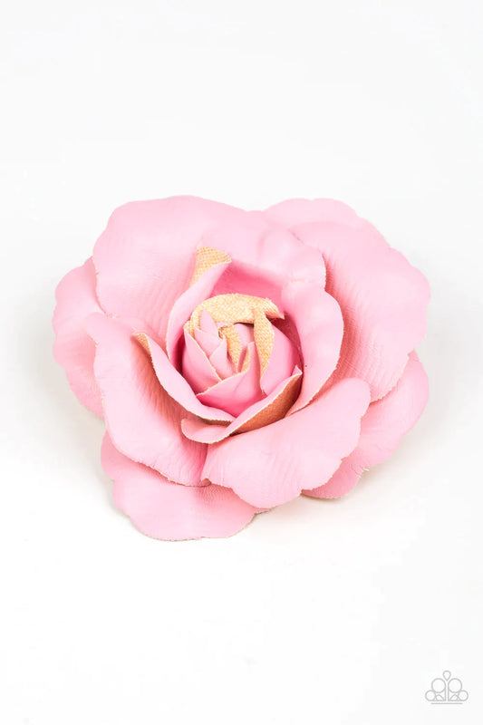 Paparazzi Hair Accessories ~ Really Rosy - Pink