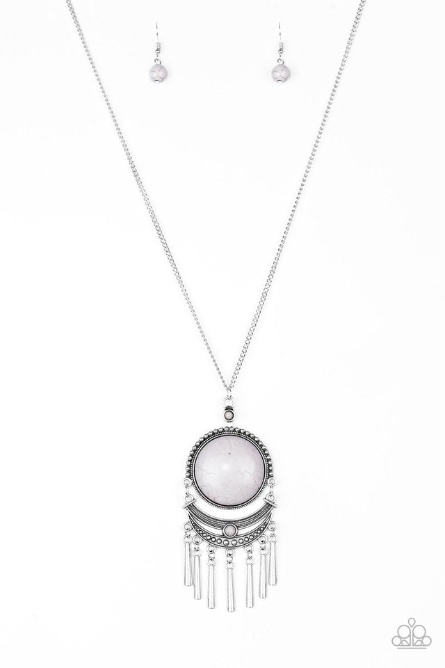 Rural Rustler - Silver - Paparazzi Necklace Image