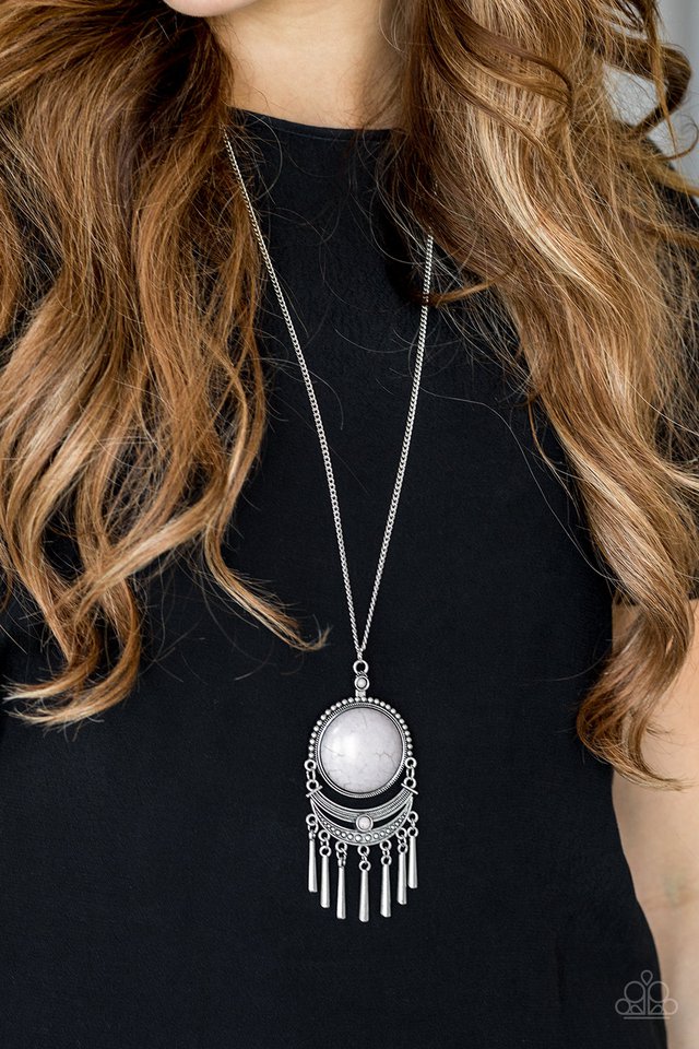 Rural Rustler - Silver - Paparazzi Necklace Image