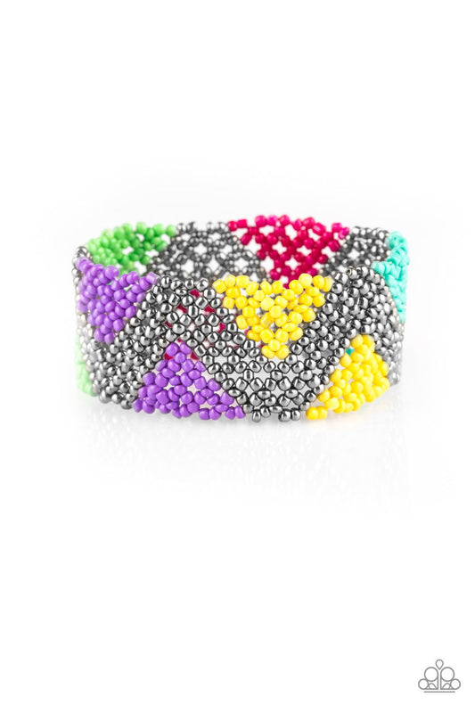 Paparazzi Bracelet ~ Desert Loom - Multi