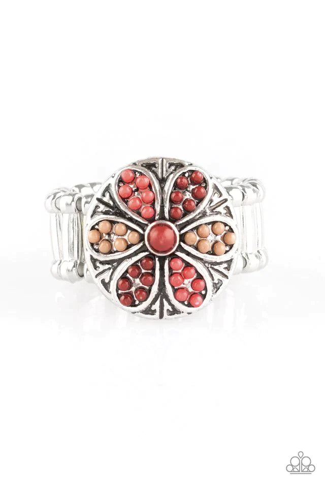 Paparazzi Ring ~ Summer Sandcastles - Brown