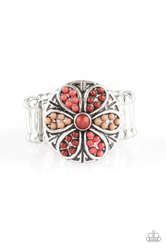 Paparazzi Ring ~ Summer Sandcastles - Brown