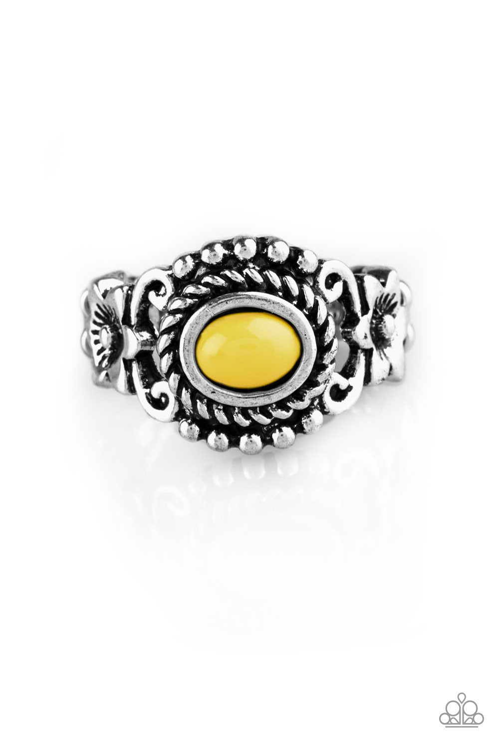 Paparazzi Ring ~ All Summer Long - Yellow
