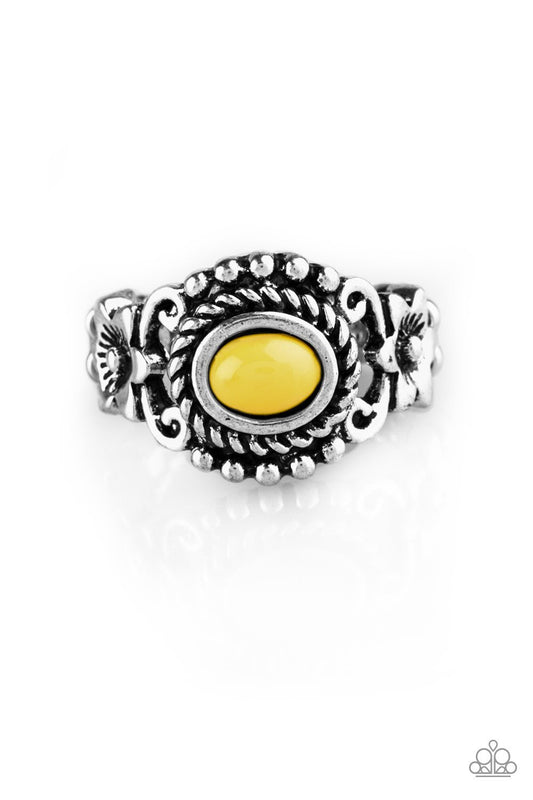 Paparazzi Ring ~ All Summer Long - Yellow