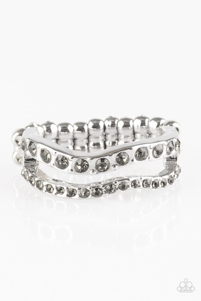 Elite Squad - Silver - Paparazzi Ring Image